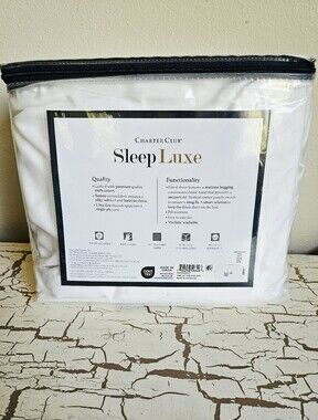 Charter Club Sleep Luxe King Flat Sheet Ultra Premium 800 Thread Count Cotton